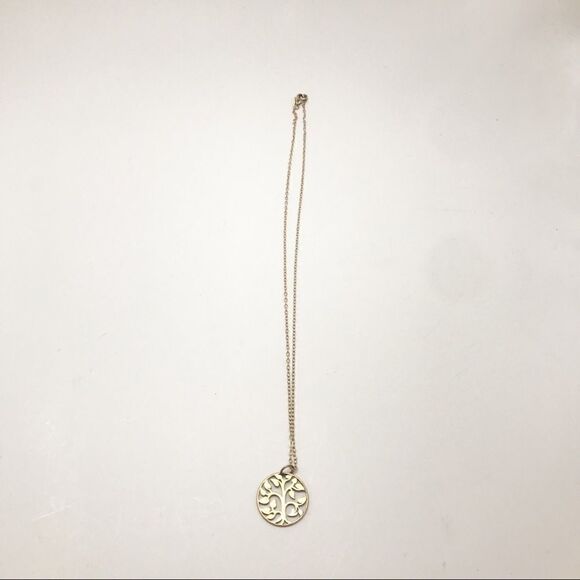 Naked Hanger Tree of Life totem necklace, gold. - Picture 3 of 3